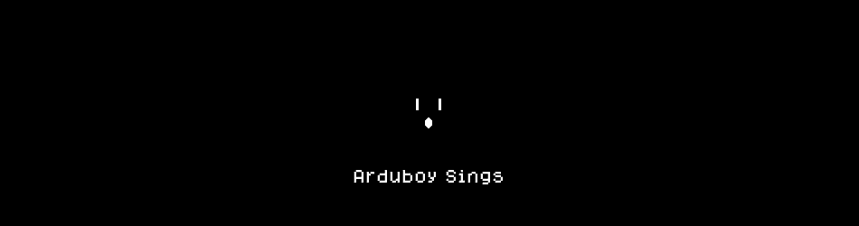 Arduboy Sings