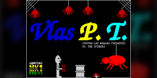 Cover image for Vlas P. T. vs. The Spiders