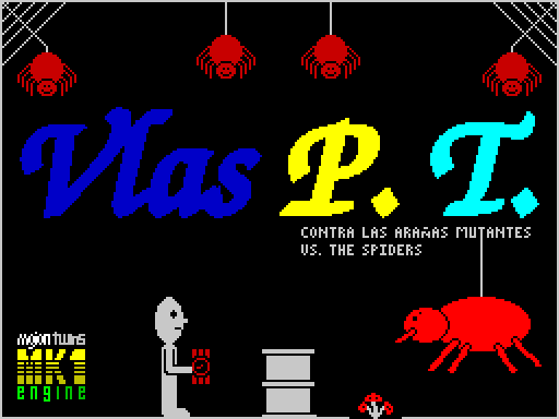 Cover image for Vlas P. T. vs. The Spiders