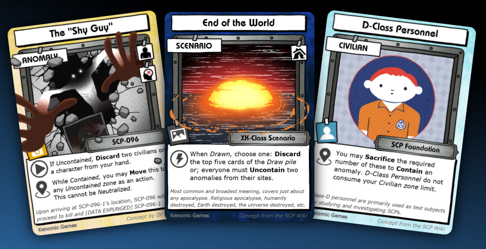 Finally, the Worldstage Expansion! - Uncontained - SCP Card Game by Kenomic  Games