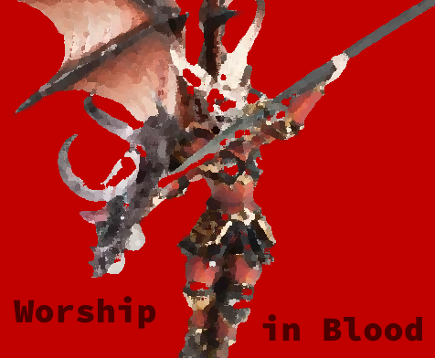 Cover image for Worship in Blood