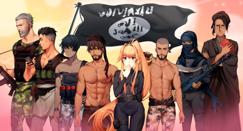 Cover image for Fuck ISIS: The Super Patriotic Dating SIM