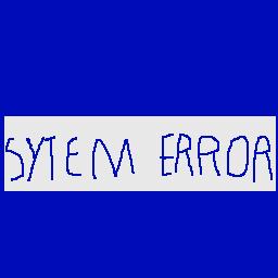 Error Screen (Beta Version)