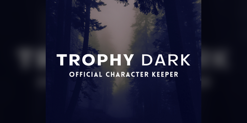 Cover image for Trophy Dark Character Keeper