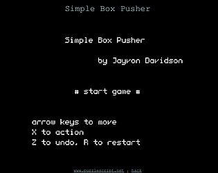 Simple Box Pusher - 10 levels