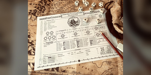 Cover image for The One Ring 2nd Edition RPG Custom Character Sheet