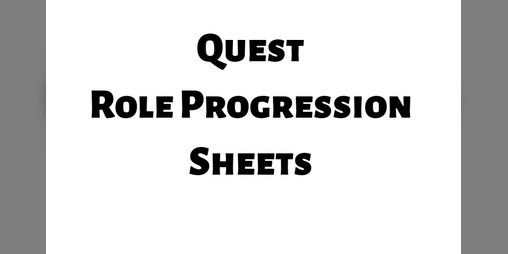 Cover image for Quest Role Progression Sheets