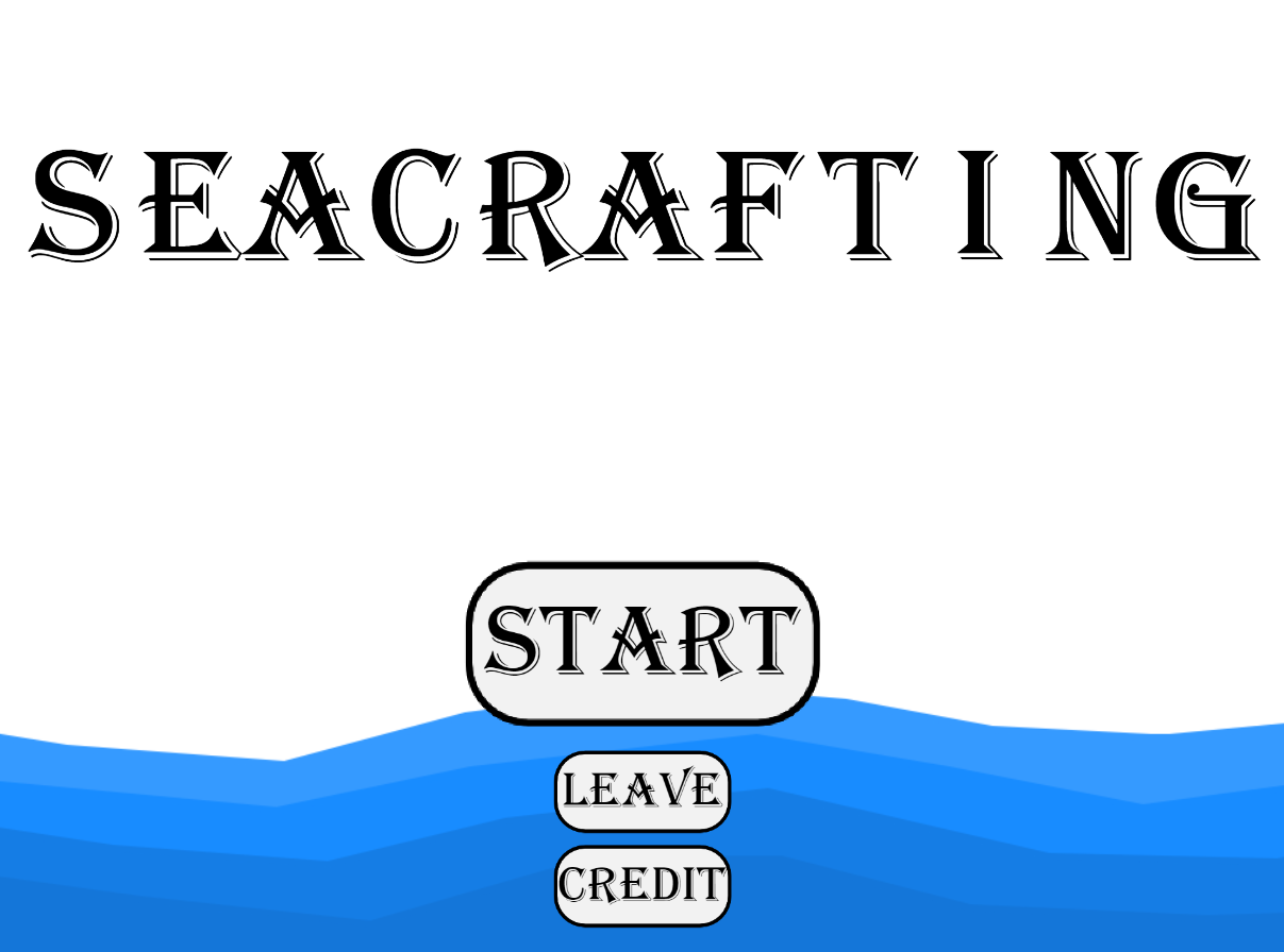 SeaCrafting - Title Page