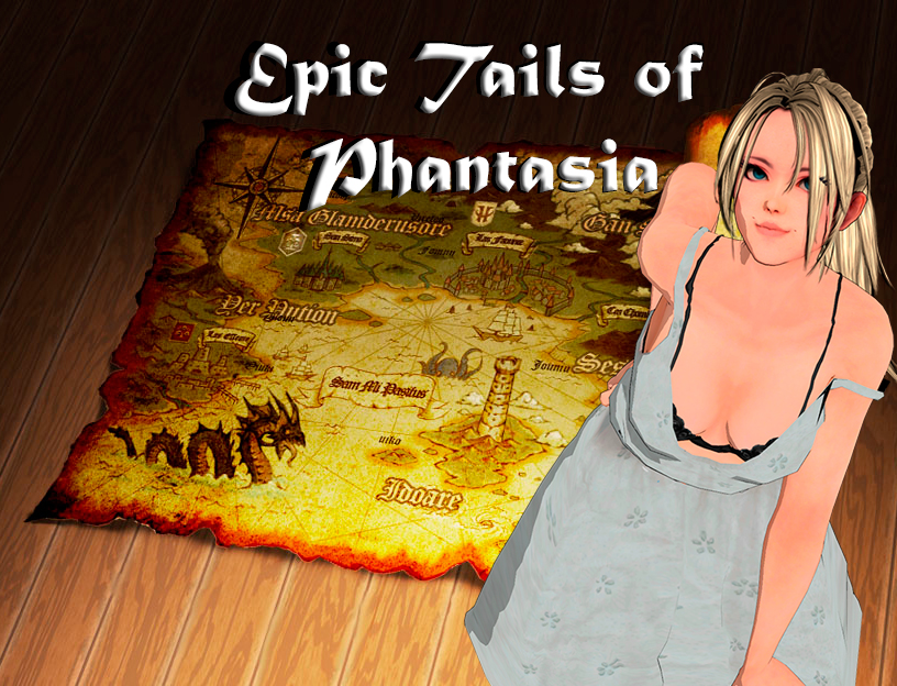 Cover art for Epic Tails of Phantasia (+18 Adult Hentai), an adult visual novel by Highschool Fantasies