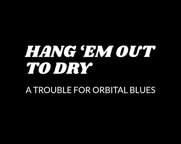 Cover image for HANG 'EM OUT TO DRY
