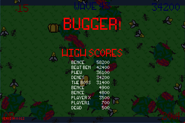 Bugger! by nagymathev for Game Off 2021 - itch.io