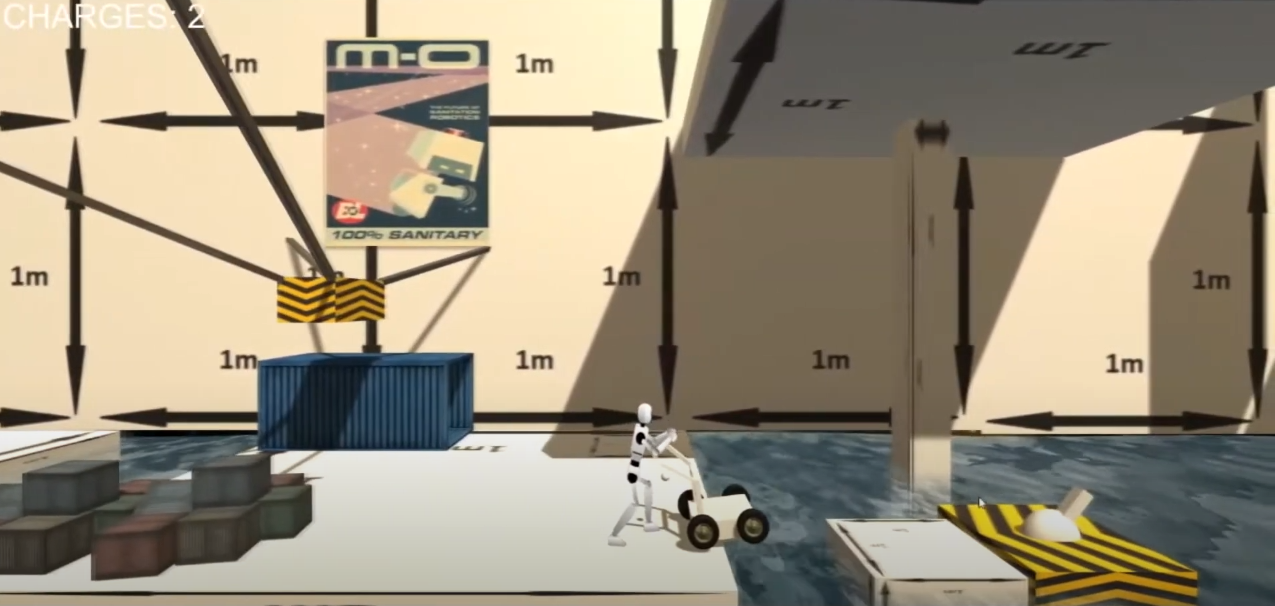 WALL-E GRAPPLE GAME