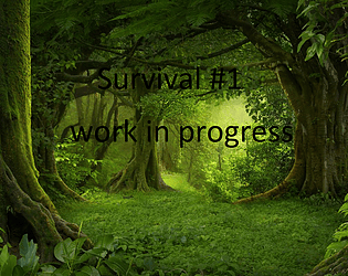 Text survival game