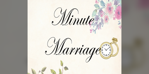 Cover image for Minute Marriage