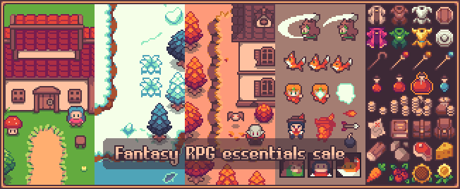 Fantasy RPG desert pack