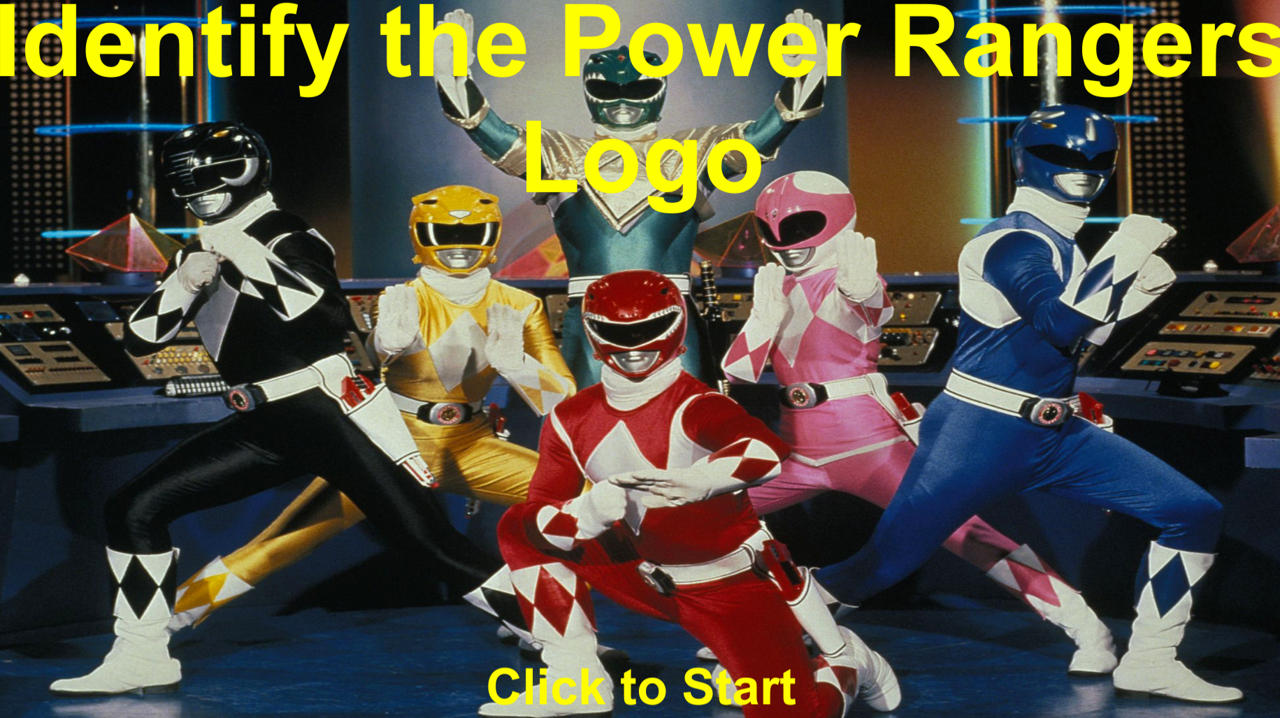 Identify the Power Rangers Logo