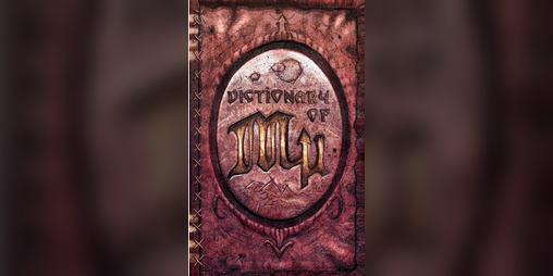 Cover image for Dictionary of Mu