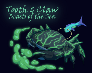 Tooth and Claw Beasts of the Sea (T.O.S.) -  Blackwell Games