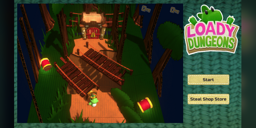 Cover image for Lady Loady Dungeon Color12Hats Unity3D Team GameMakers Play WebGL