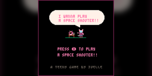 Cover image for I wanna play a space shooter!!