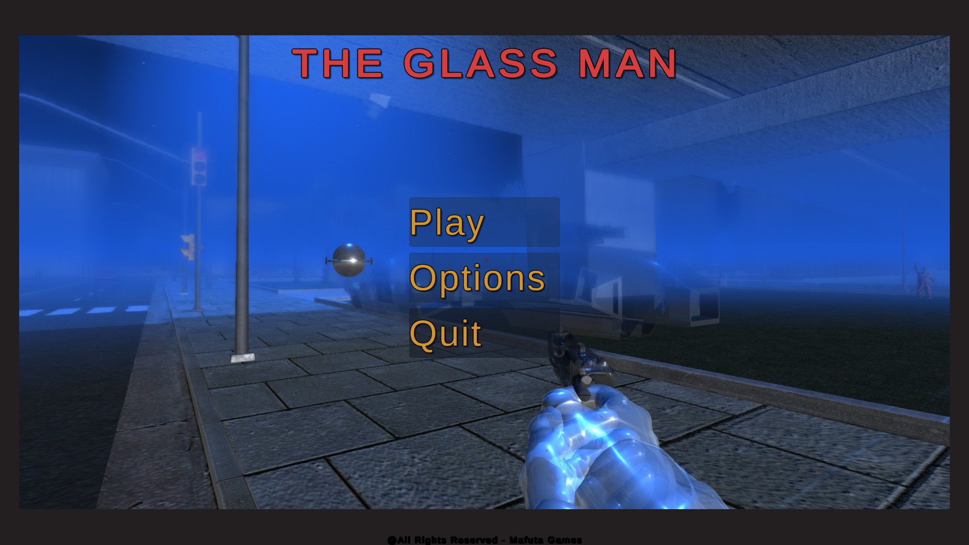 Cover image for The Glass Man