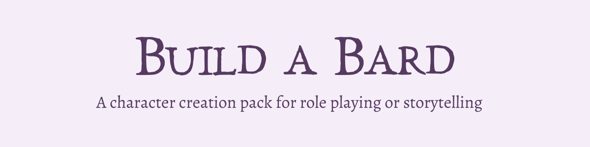 Build a Bard