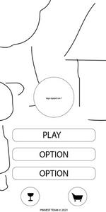 Concept art Wireframe UI