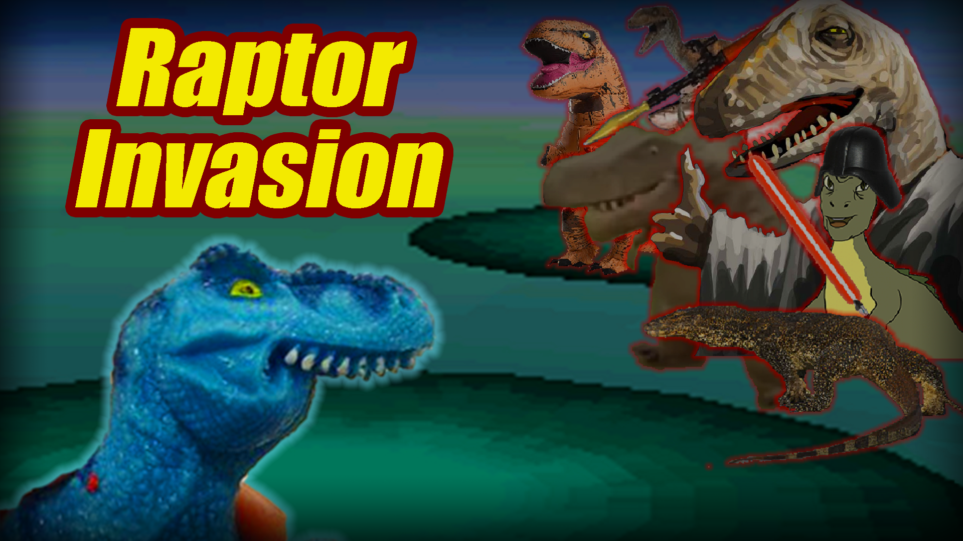 Raptor Invasion By Chillhola
