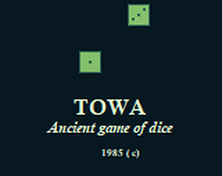 Towa Ancient Game of Dice