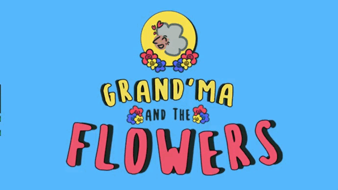 Cover image for Grand'ma and the flowers