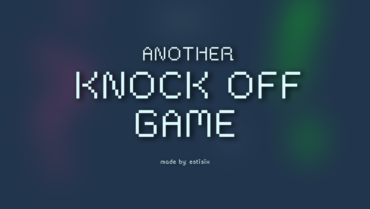 Cover image for Another Knock Off Game