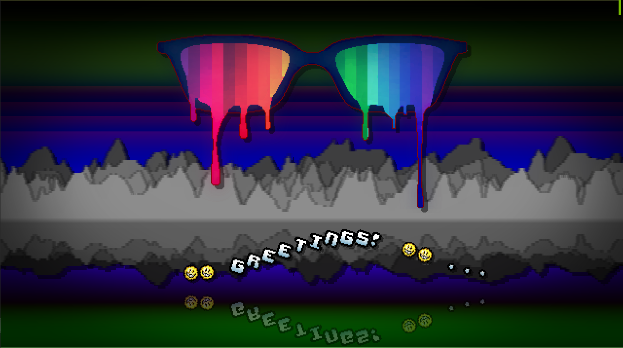 Cover image for OldScool Demo (lua Love2D, glsl)