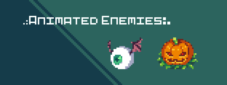 [CC 1.0] Pixel Art Animated Enemies