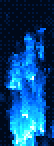 fire effect Icy blue color palette ImgFire FX