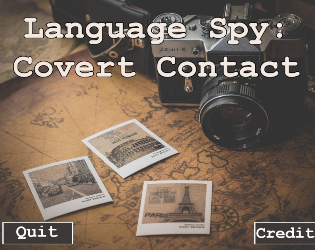Cover image for Language Spy: Covert Contact