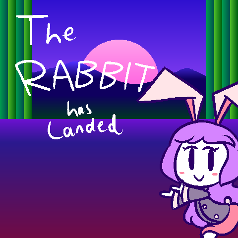 Cover image for The Rabbit has landed