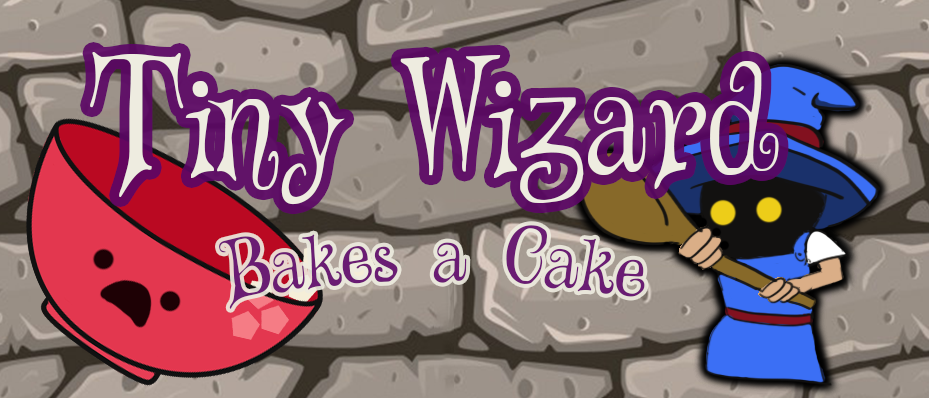 Tiny Wizard Bakes a Cake