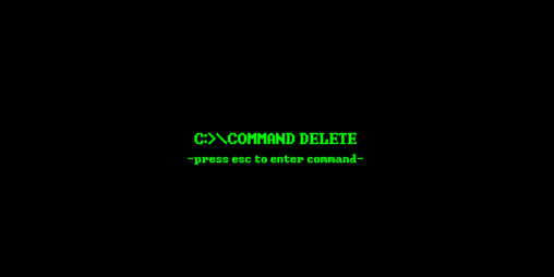 Cover image for >Command Delete