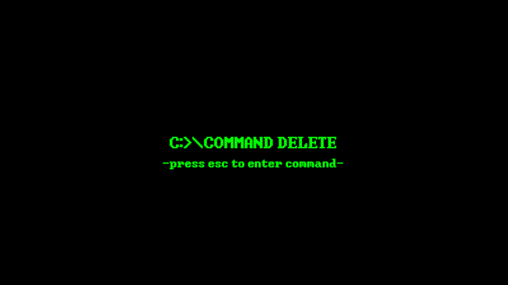 Cover image for >Command Delete