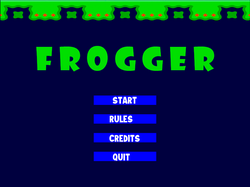 Cover image for FROGGER