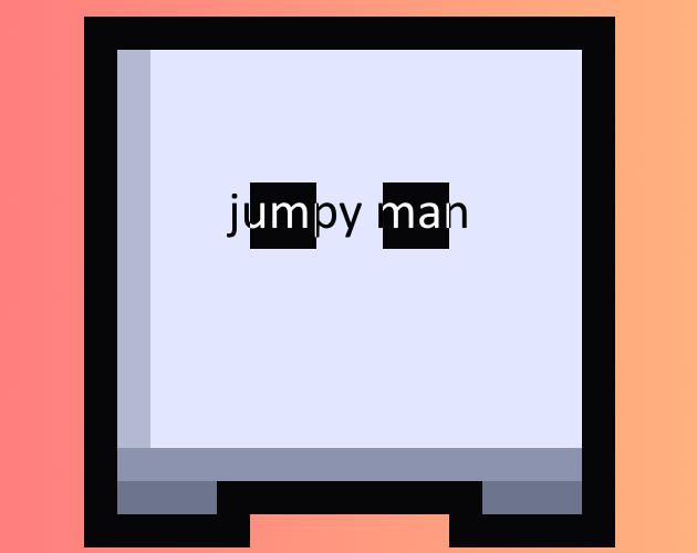 jumpy man