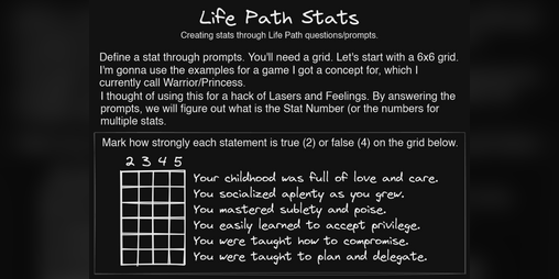 Cover image for Life Path Stats Tech