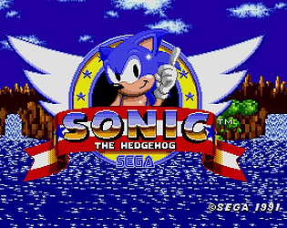 Sonic The Hedgehog (Sega Genesis Emulator)
