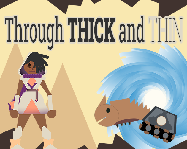 Cover image for Through Thick And Thin