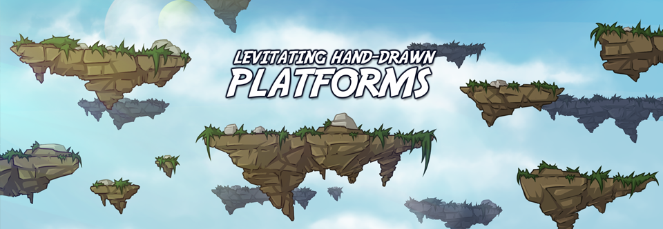 Levitating Hand-Drawn Platforms