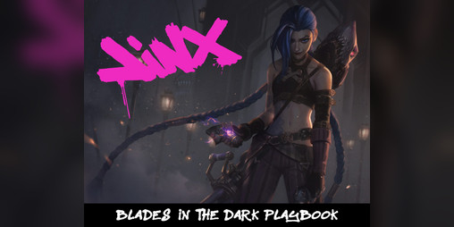 Cover image for Jinx - a Blades in the Dark playbook