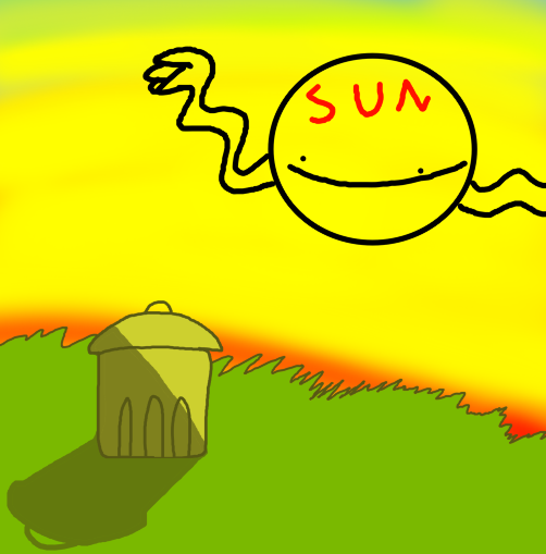 Cover image for A game about a trash can
