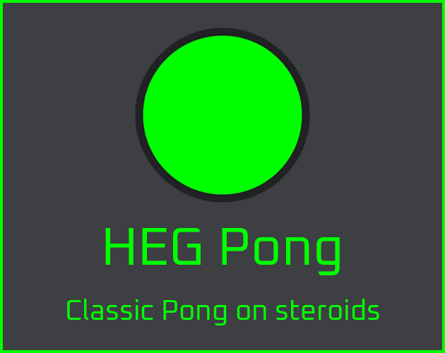 HEG Pong