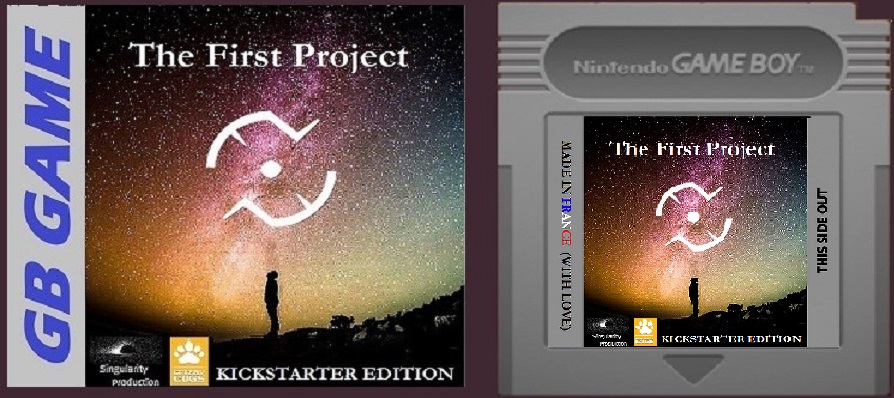 "The First Project" - A new narrative sci-fi Game Boy game in 2021 !