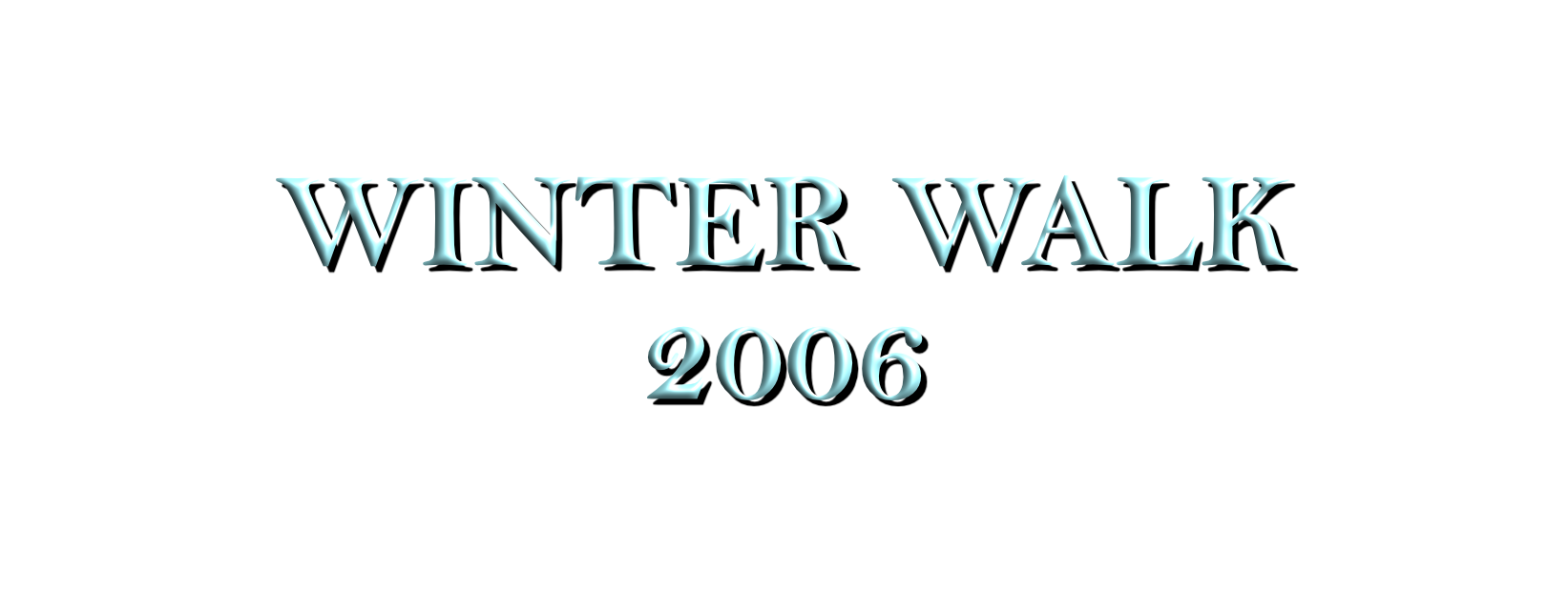 Winter Walk 2006